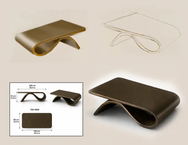 furniture portfolio image from Monica Motamedi’s supplied Furniture design archive.