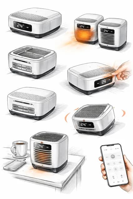 industrial design portfolio image from Monica Motamedi’s supplied Industrial Design archive.